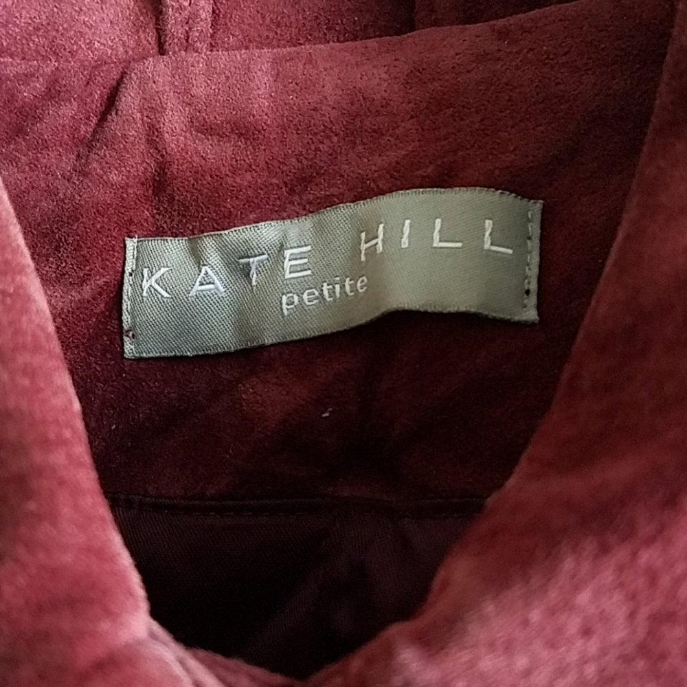 Raspberry Suede Jacket - image 2